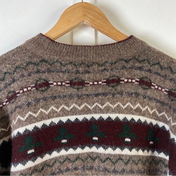 Vintage St Michael M&S Chunky Knit Jumper Wool Alpaca Blend Medium - Picture 9 of 9